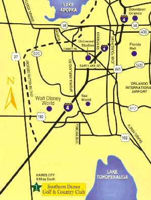 Southern Dunes Map